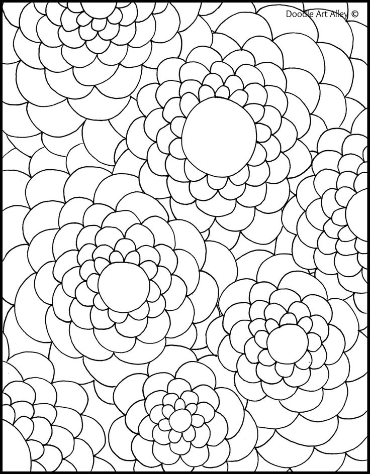 736x944 Fractal Coloring Pages Image Collections