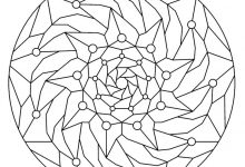 220x150 Fractal Coloring Pages