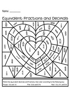236x314 Equivalent Fractions Worksheets These Coloring Sheets Make