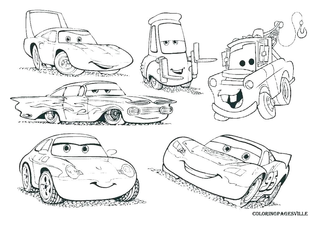 1024x724 Coloring Pages Of Cars Cars Movie Coloring Pages Images Trend