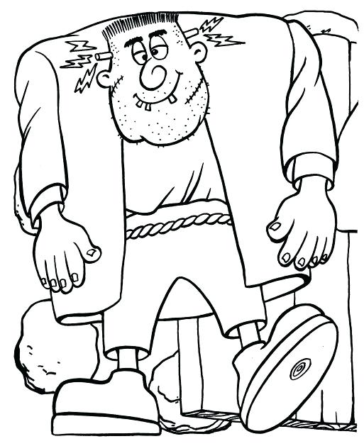 513x629 Frankenstein Coloring Pages Printable Coloring Page Cartoon