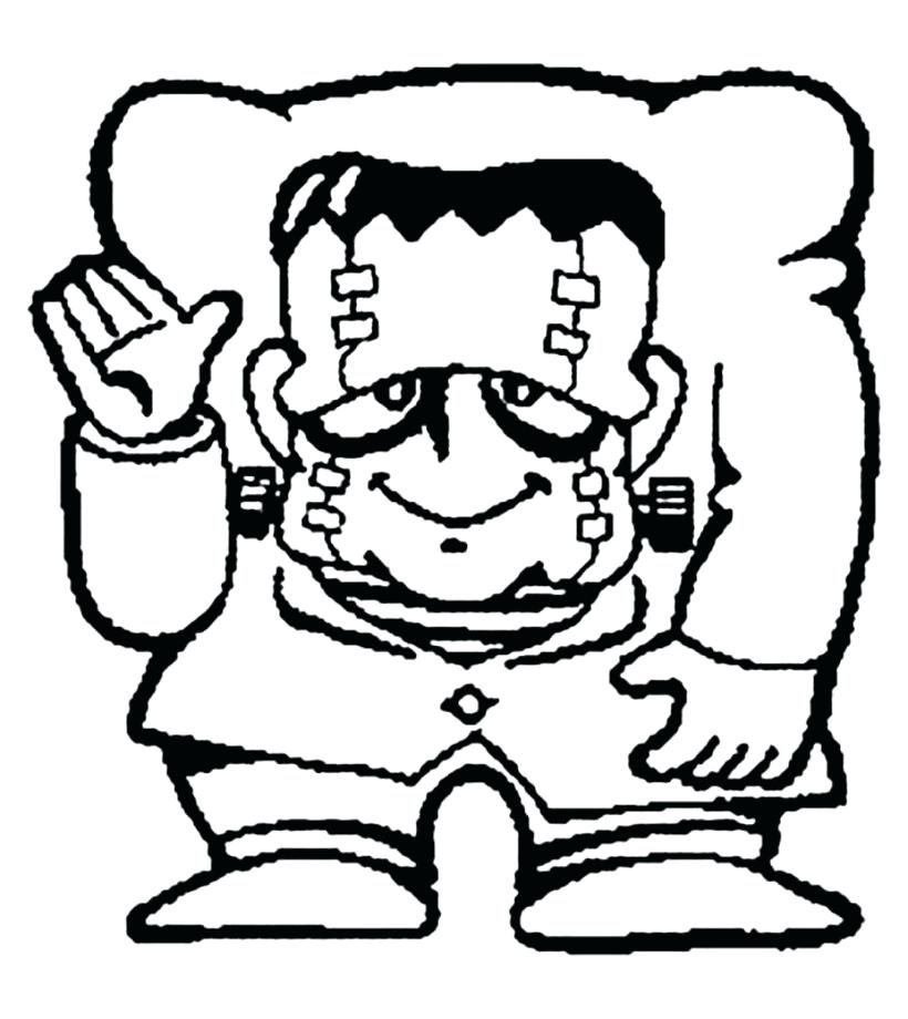 820x920 Frankenstein Coloring Pages Cute Coloring Pages For Kids Halloween