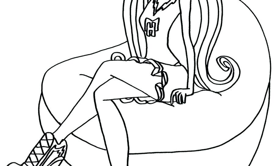 900x544 Frankie Stein Coloring Pages