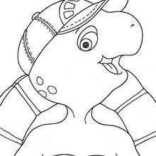 220x220 Franklin Coloring Pages