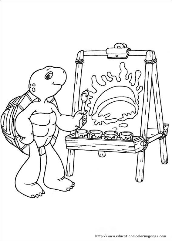 567x794 Franklin Coloring Pages