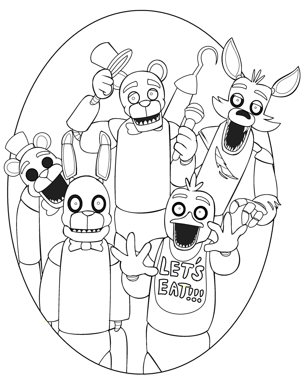 1024x1314 Luxury Freddy Fazbear Coloring Page Pages To Print Panda