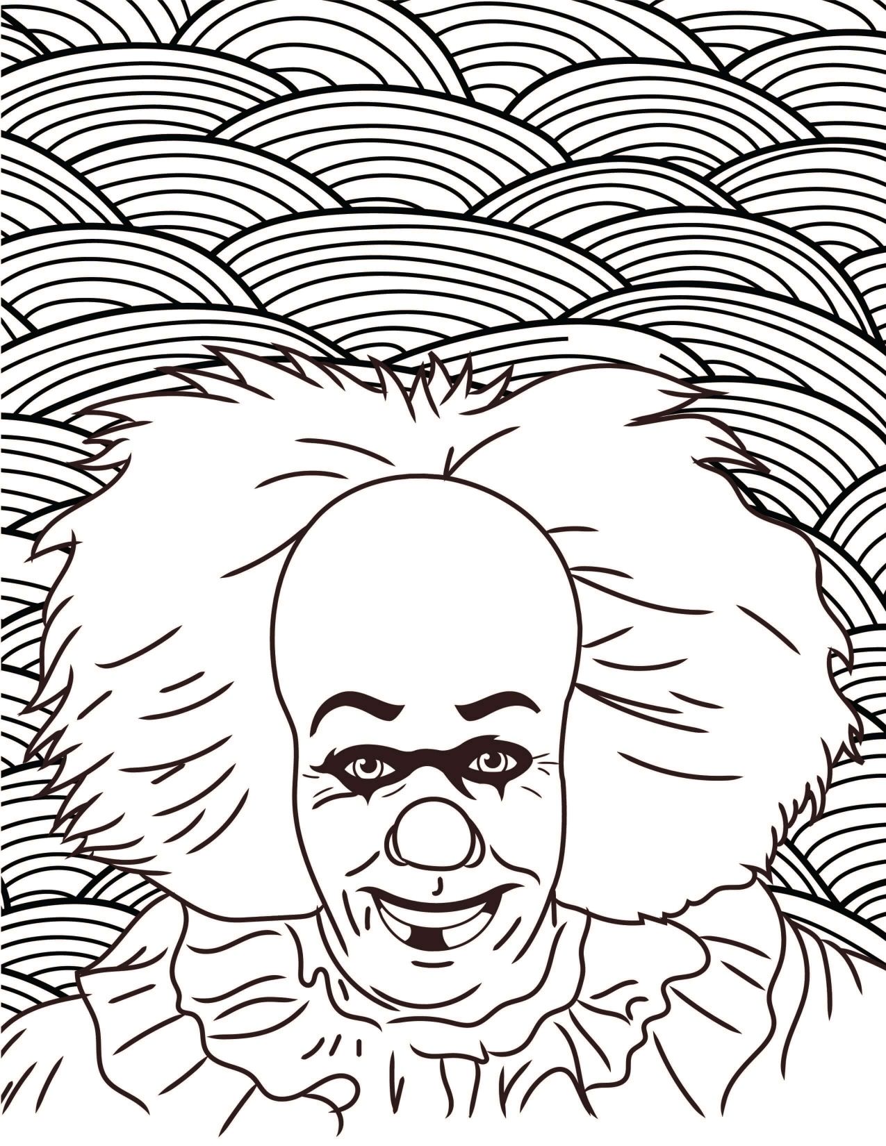 1275x1650 Freddy Krueger Coloring Pages