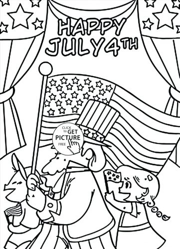 361x500 Coloring Pages Fourth Of July Coloring Pages Download This