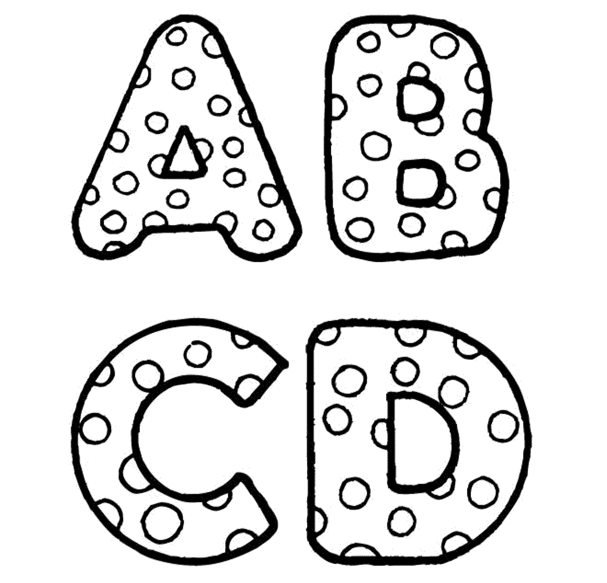 2000x1920 Insider Coloring Pages Abc S Print A B C To Download And For Free