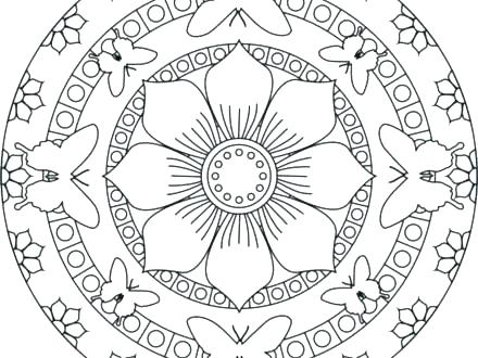 440x330 Mandala Art Coloring Pages Abstract Coloring Pages Free Large