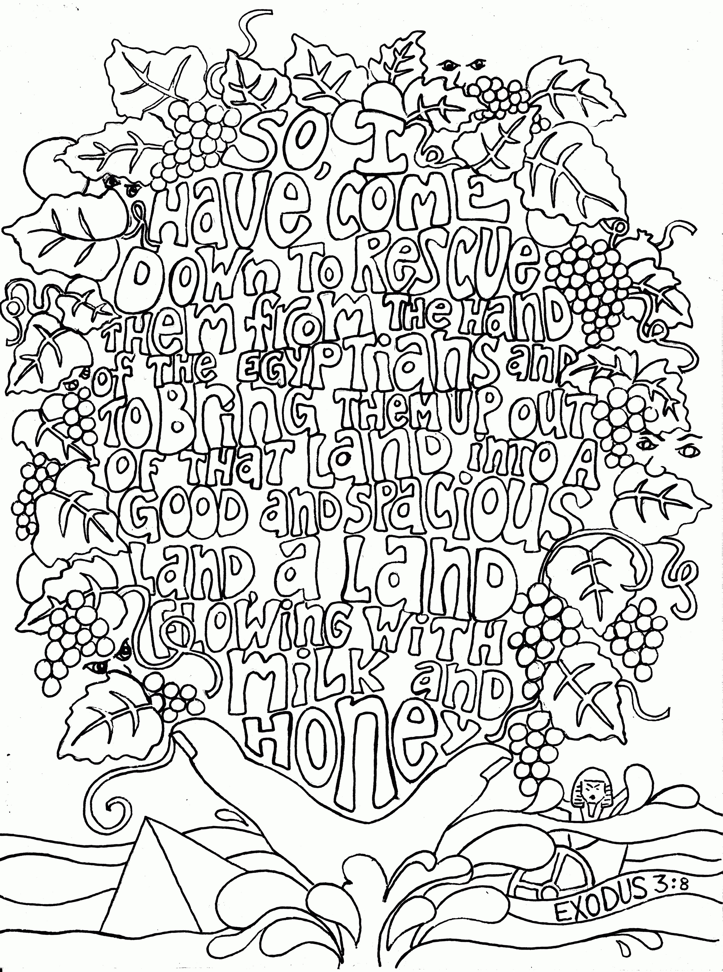 2358x3168 Top Free Printable Bible Verse Coloring Pages Online Kids
