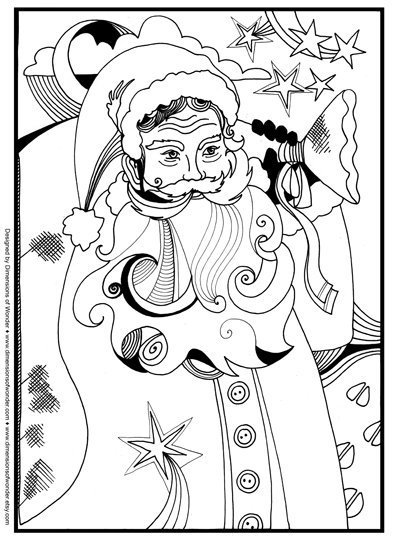 393x540 Free Christmas Coloring Pages Printables Dimensions Of Wonder