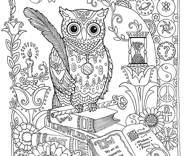 600x500 Best Express Yourself Free Adult Coloring Pages Free Printable