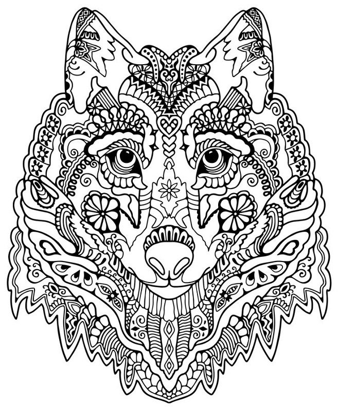 657x800 Adult Coloring Pages Animals Learning Printable