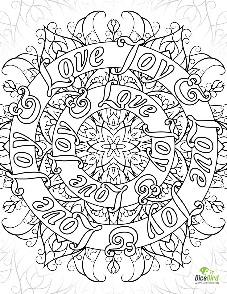 Free Adult Coloring Pages To Print
