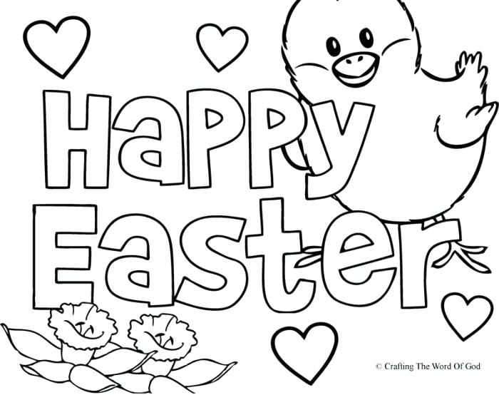700x554 Printable Easter Coloring Pages Free Happy Coloring Pages
