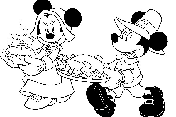 600x401 Free Printable Thanksgiving Coloring Pages