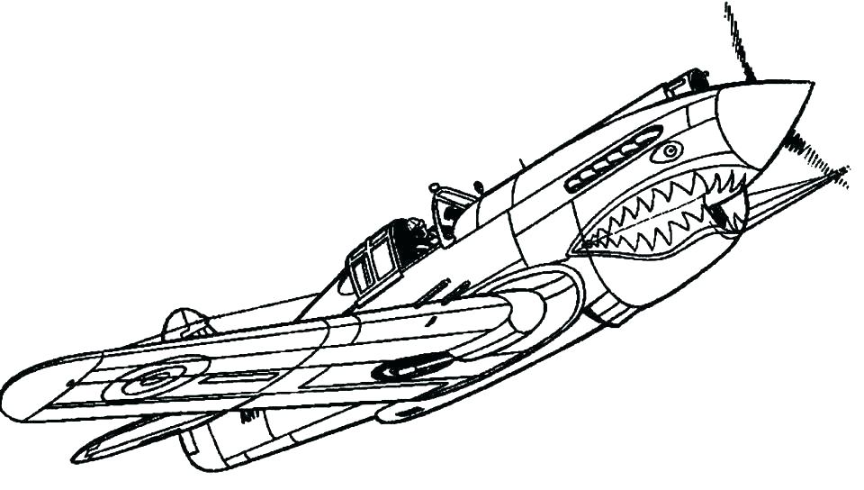 960x544 Airplane Coloring Pages Free Printable Airplane Coloring Pages