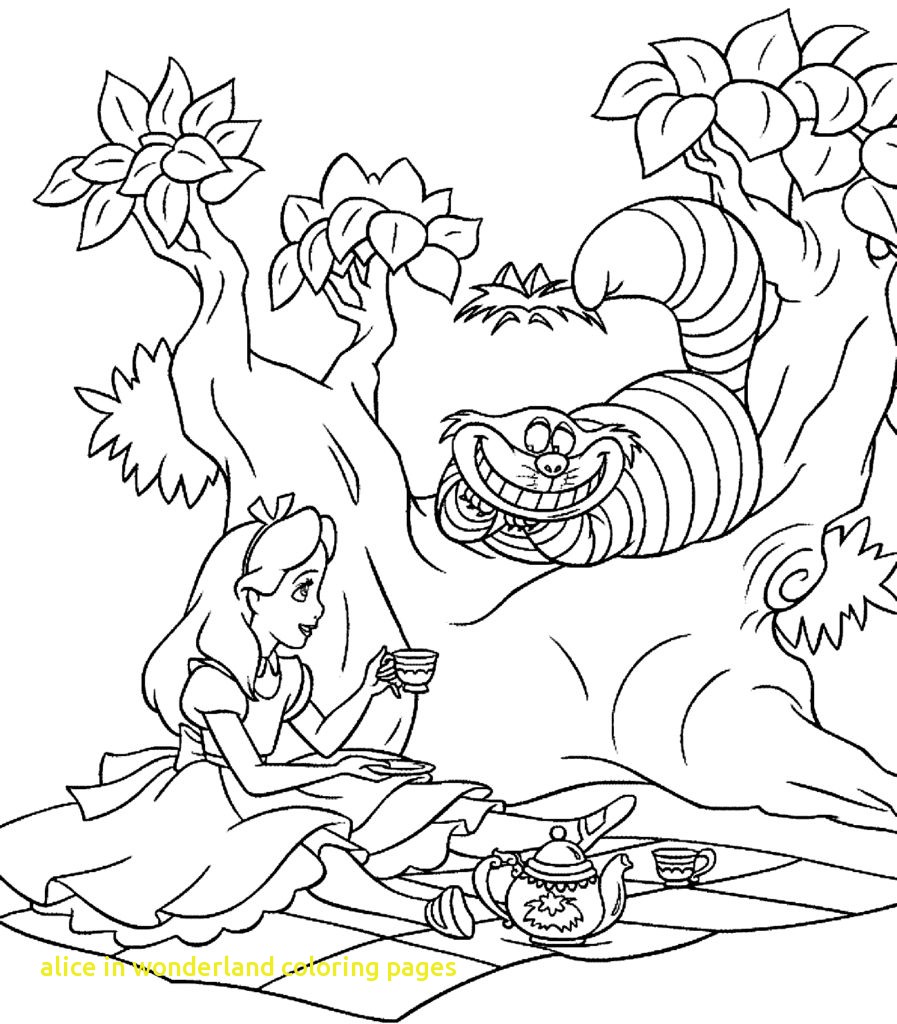 897x1024 Alice In Wonderland Coloring Pages With Alice In Wonderland