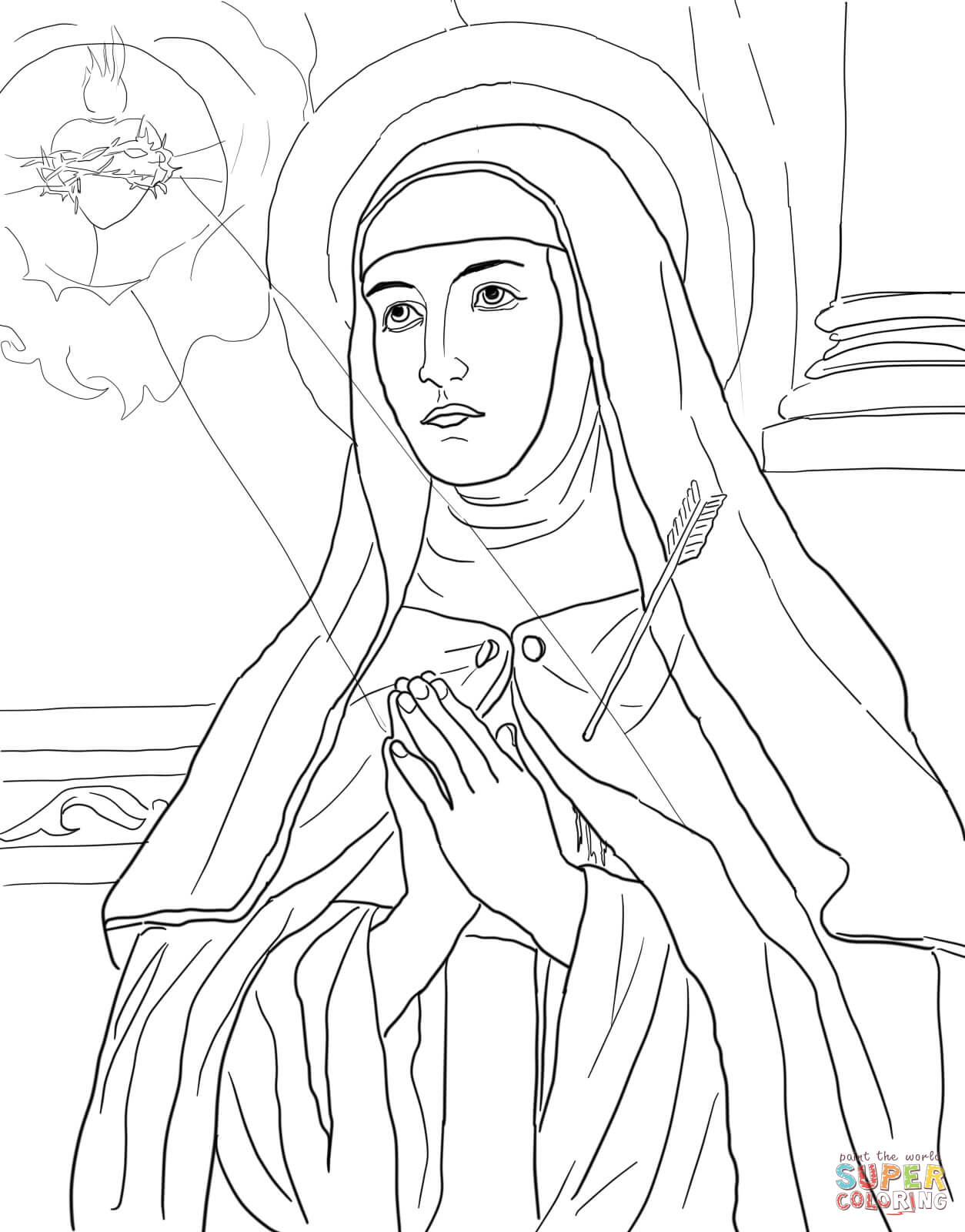 1254x1600 All Saints Day Coloring Pages Jacb Me