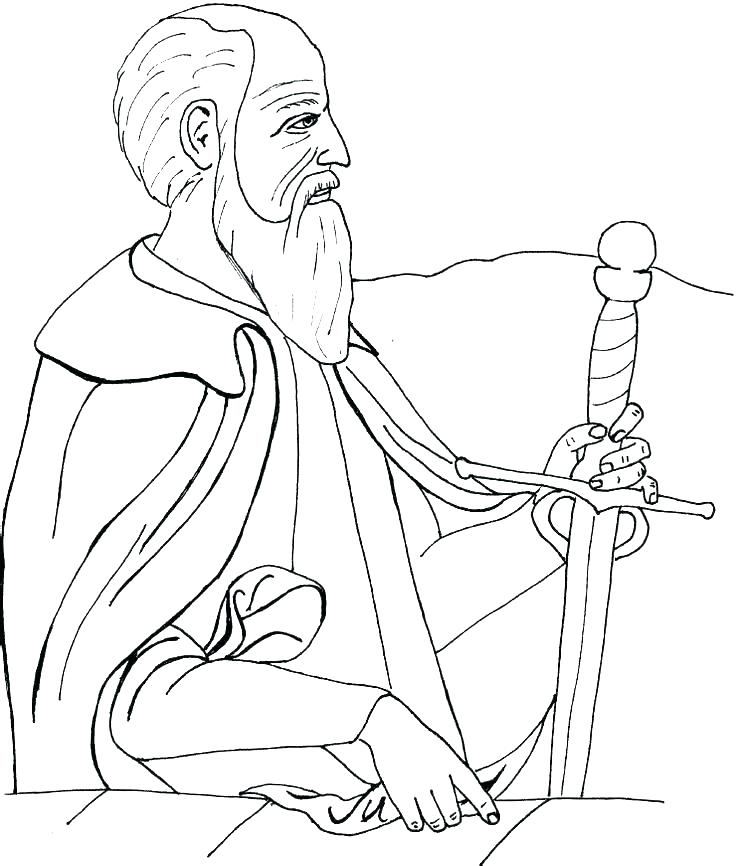 736x866 Wonderful All Saints Day Coloring Pages With Additional Free