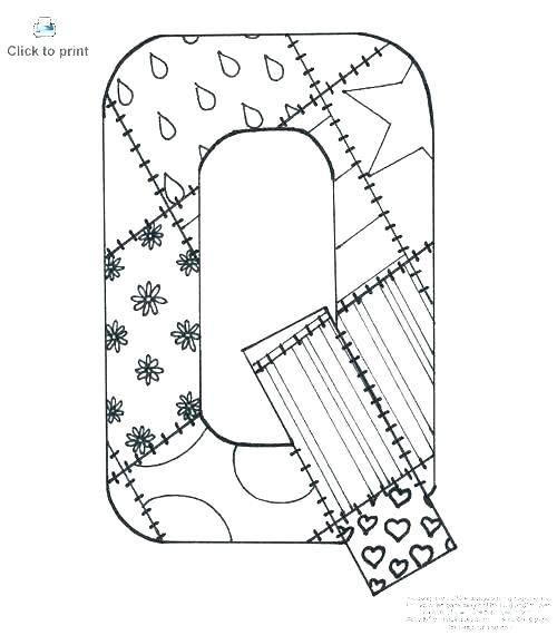 500x570 Alphabet Coloring Pages Az Pdf Bubble Letter Incredible Letters Pa