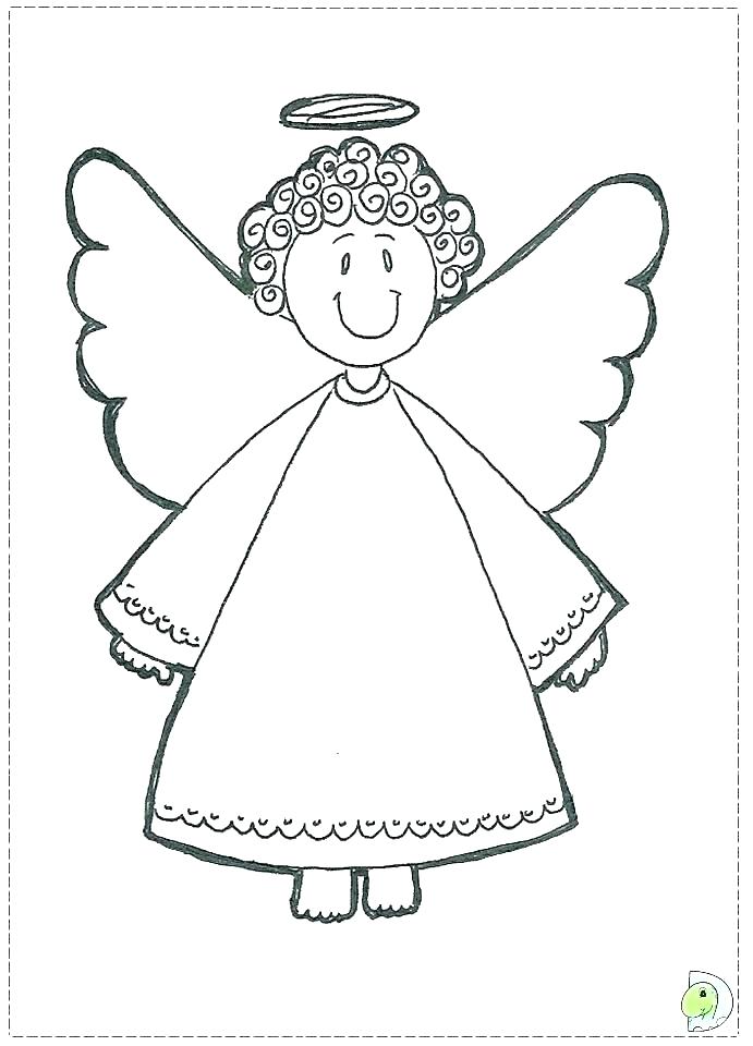 691x960 Free Angel Coloring Pages Able Free Printable Guardian Angel