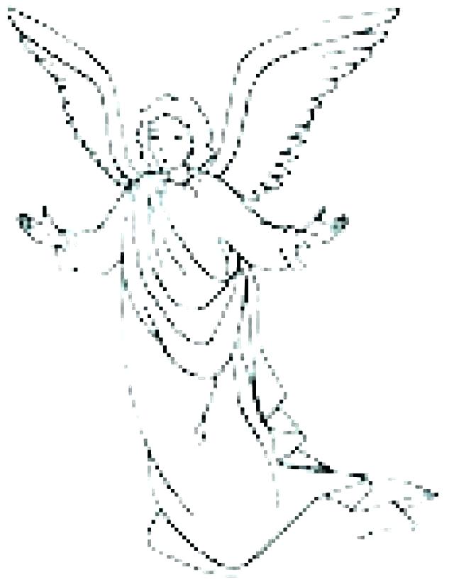 640x820 Free Angel Coloring Pages Angel Coloring Pages Coloring Pages