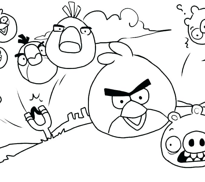 678x600 Angry Birds Coloring Page Index Coloring Pages Angry Birds Star