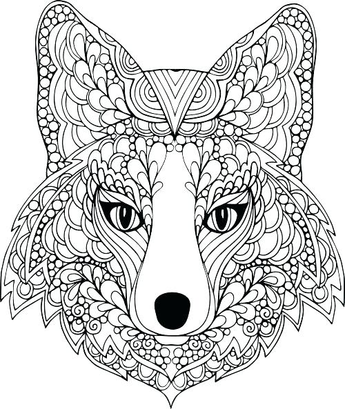500x593 Animal Coloring Pages Trend Animal Coloring Pages For Download