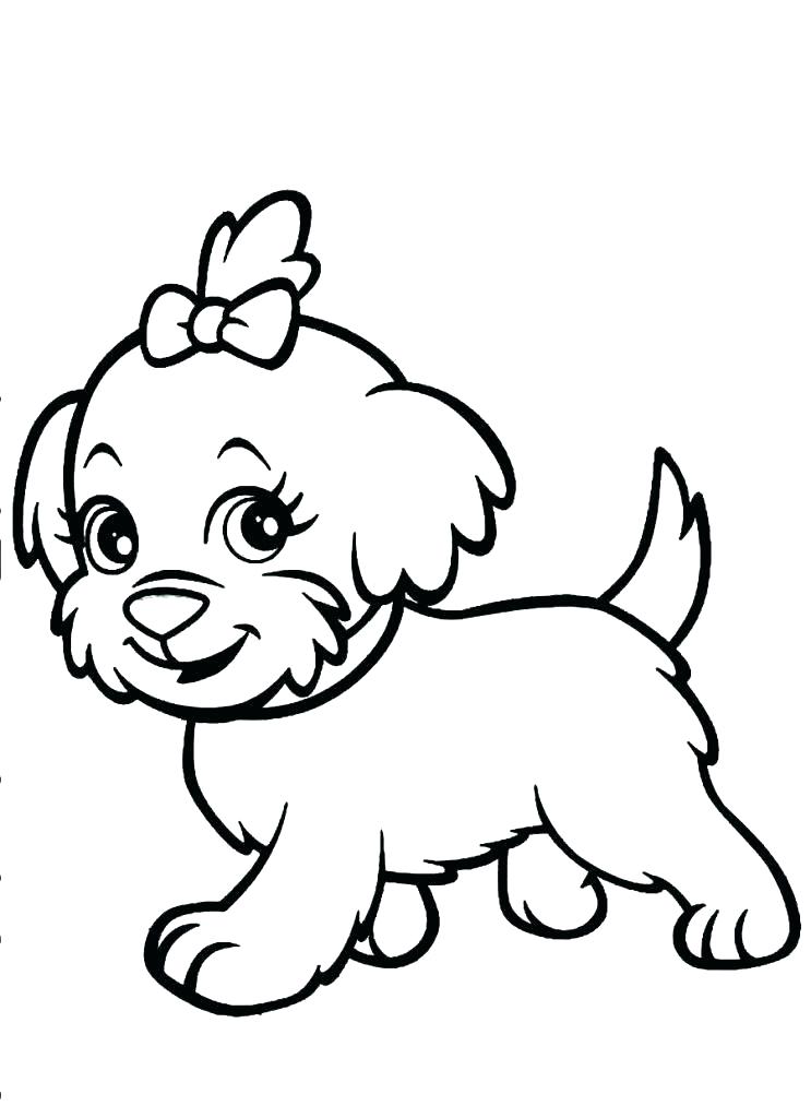 743x1024 Coloring Pages Dog