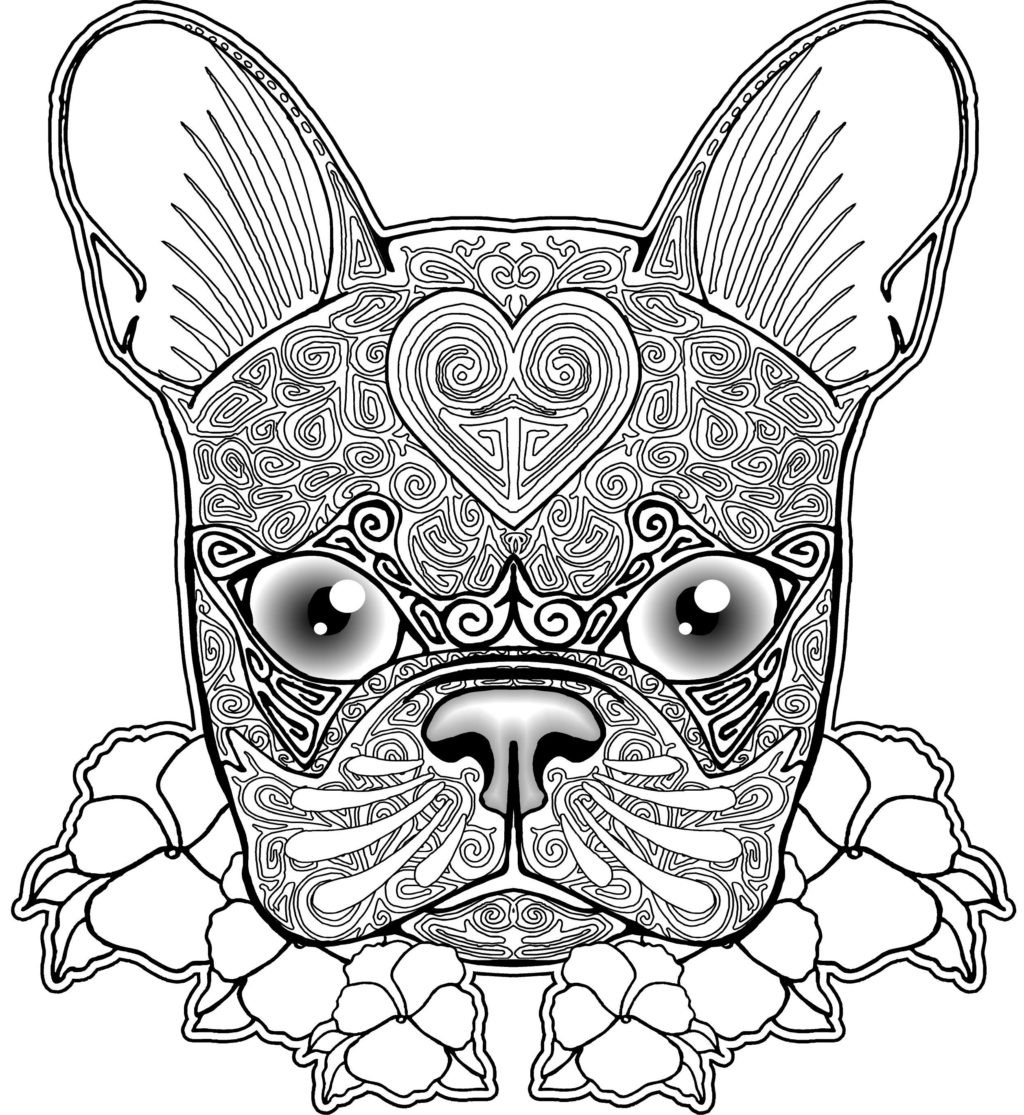 1024x1115 Coloring Pages Adults Dogs New Free Dog Coloring Pages