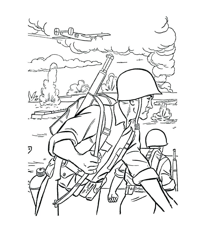 801x942 Printable Kids Coloring Pages Army Coloring Pages Free Kids