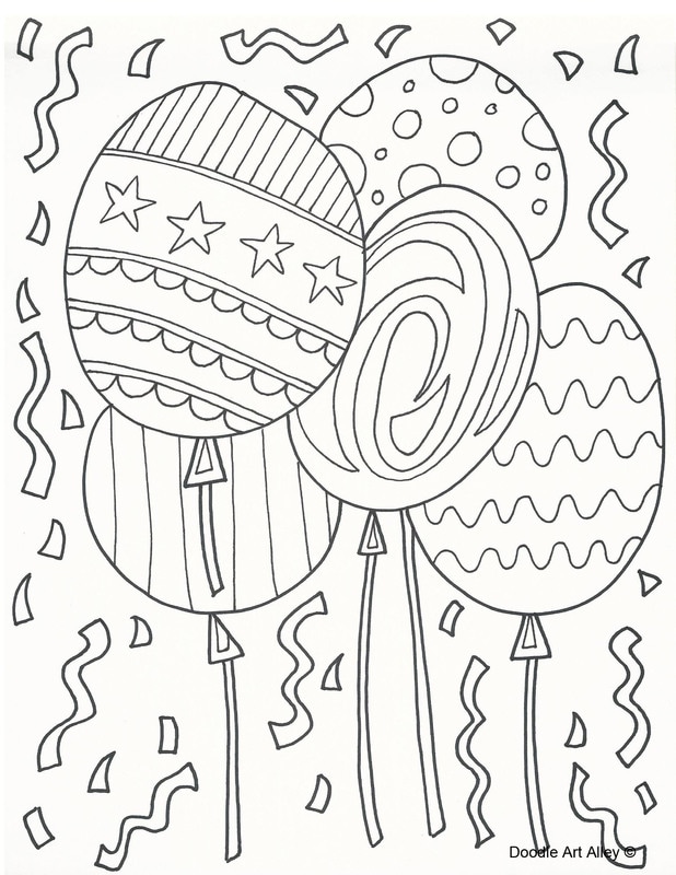 618x800 Free Printable Doodle Art Coloring Pages