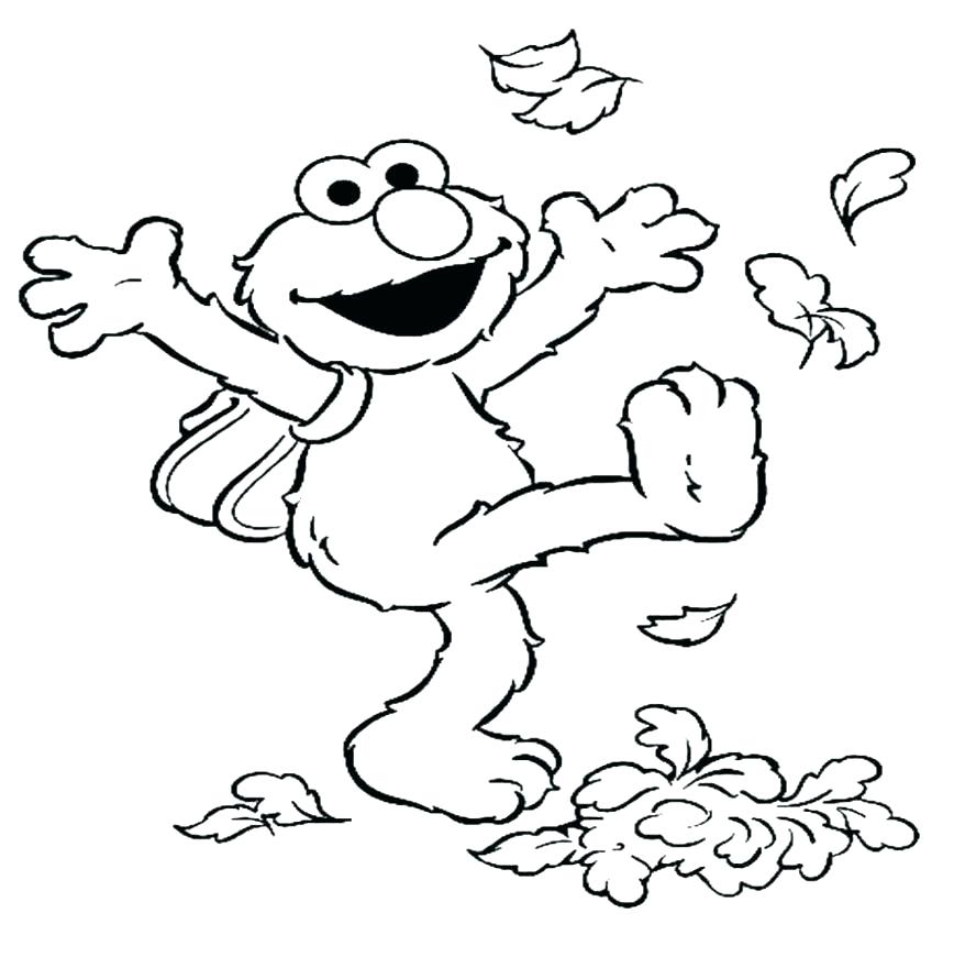 878x880 Fall Coloring Pages Printable Free