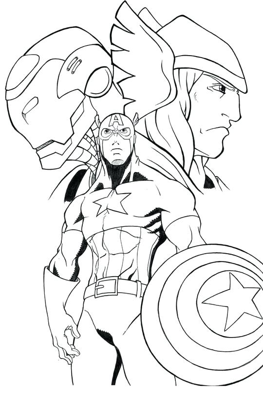 540x820 Avengers Coloring Pages Free Free Printable Avengers Coloring Page