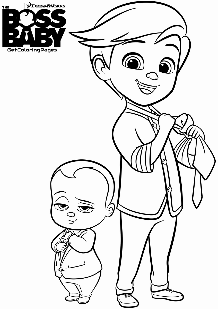 847x1200 Top The Boss Baby Coloring Pages Babies