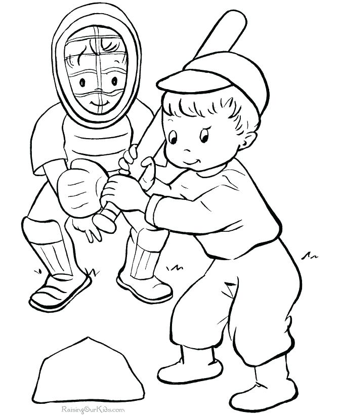 670x820 Free Baseball Coloring Pages Baseball Coloring Page Coloring