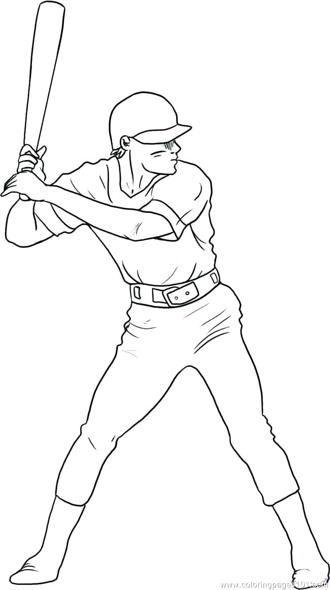 650x1161 Free Baseball Coloring Pages Baseball Coloring Pages Free Page