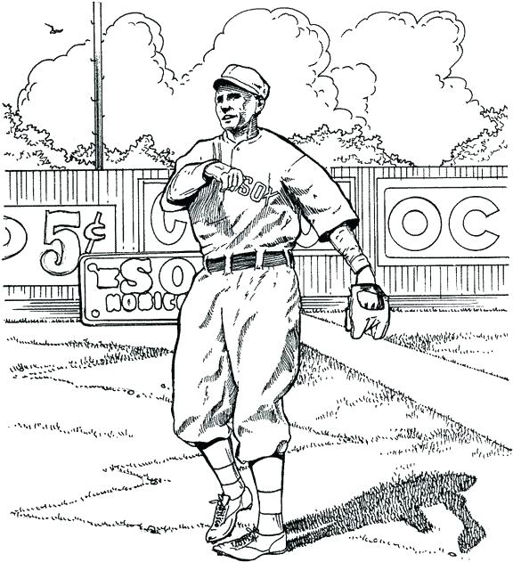 576x631 Sports Coloring Page Sports Coloring Sheets Sports Coloring Pages