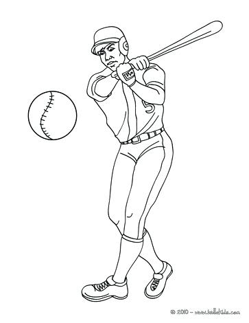 363x470 Baseball Coloring Pages Baseball Coloring Pages Baseball Batter