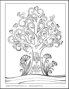 236x301 Free Printable Bible Verse Coloring Pages With Bursting Blossoms