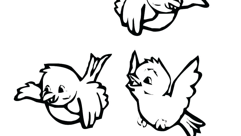 960x544 Bird Nest Coloring Page Free Bird Coloring Pages Free Bird