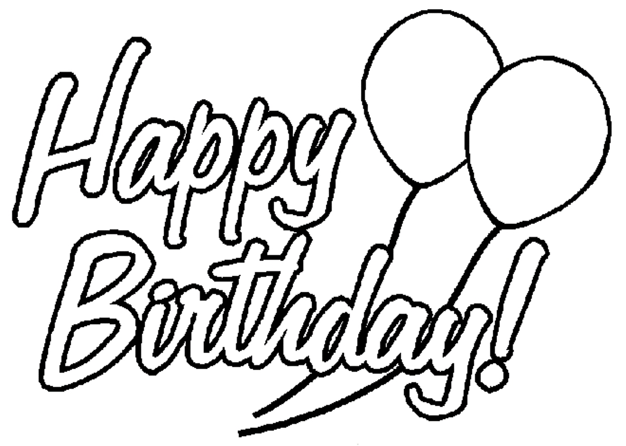 1247x888 Happy Birthday Coloring Page Beautiful Free Coloring Pages