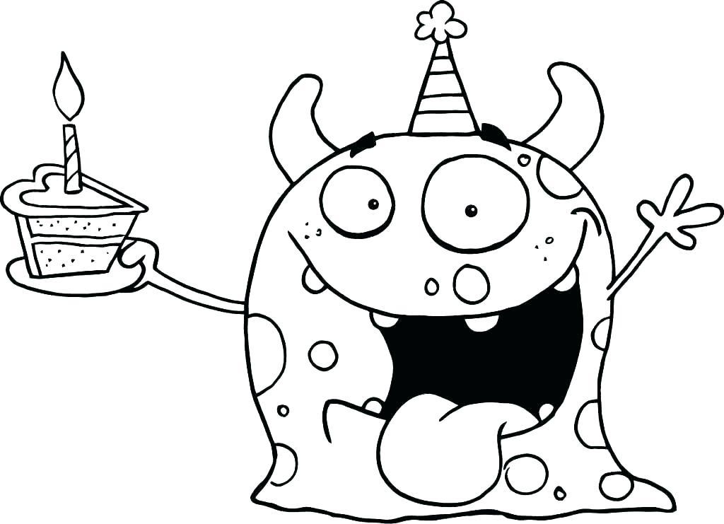 1024x741 Happy Birthday Coloring Pages For Dad