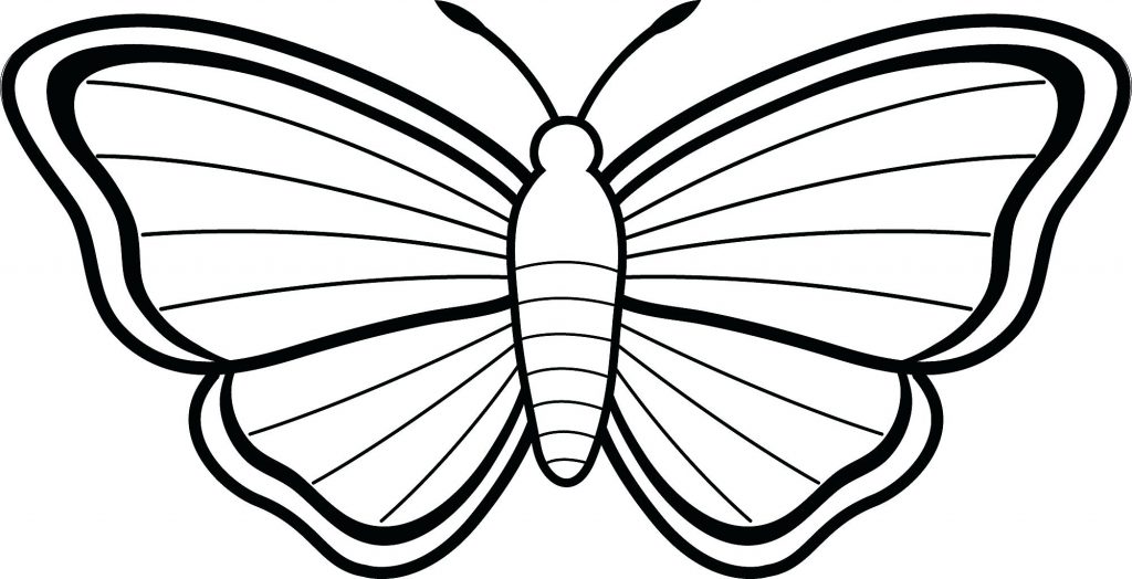 1024x524 Coloring Pages Butterfly Coloring Pages Colouring For Pretty