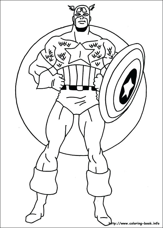 567x794 Captain America Coloring Pages Captain Coloring Page Coloring
