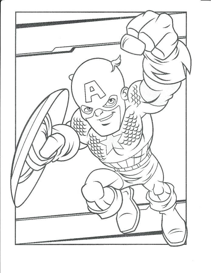 695x900 Captain America Coloring Pages Free Captain Coloring Pages