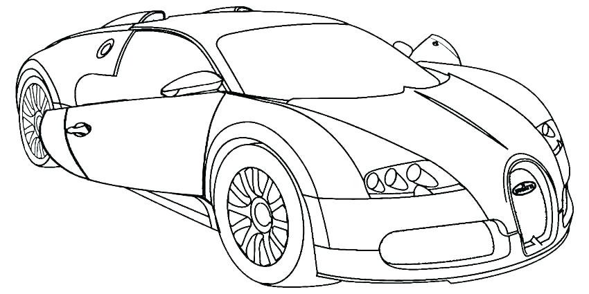 850x425 Free Cars Coloring Pages