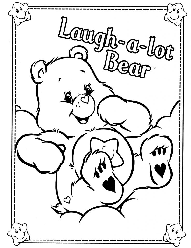 791x1024 Free Care Bear Coloring Pages